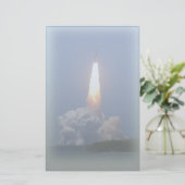 Space-Shuttle-Start-Stationery Briefpapier (Stehend Vorderseite)