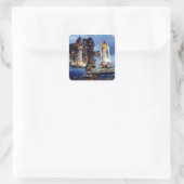 Space Shuttle Sticker (Tasche)