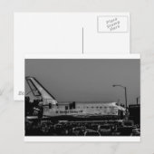 Space Shuttle-Teilnehmer am Forum Postkarte (Vorne/Hinten)