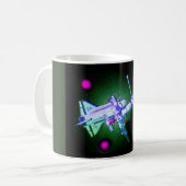 Space Shuttle und Station Kaffeetasse (Vorderseite Links)