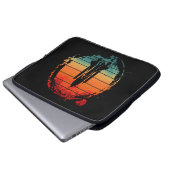 SPACE SHUTTLE VINTAGE LAPTOPSCHUTZHÜLLE (Vorne Knopf)