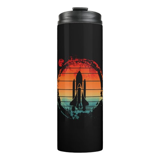 SPACE SHUTTLE VINTAGE THERMOSBECHER (Vorderseite)