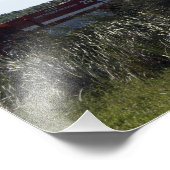 Space Shuttleservice Atlantis entfaltet seinen Dra Fotodruck (Ecke)