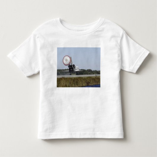 Space Shuttleservice Atlantis entfaltet seinen Dra Kleinkind T-shirt (Vorderseite)