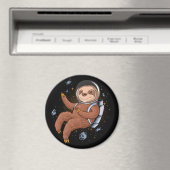Space Sloth Magnet (In Situ (Geschirrspüler))