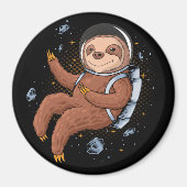 Space Sloth Magnet (Vorne)