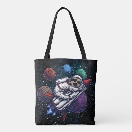 Space Sloth Tasche (Rückseite)