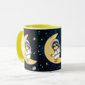 Space Sloth-Tasse Tasse (Vorderseite Links)