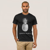 Space Snack Silver Pineape T-Shirt (Vorne ganz)