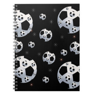 Space Soccer-Notebook Notizblock