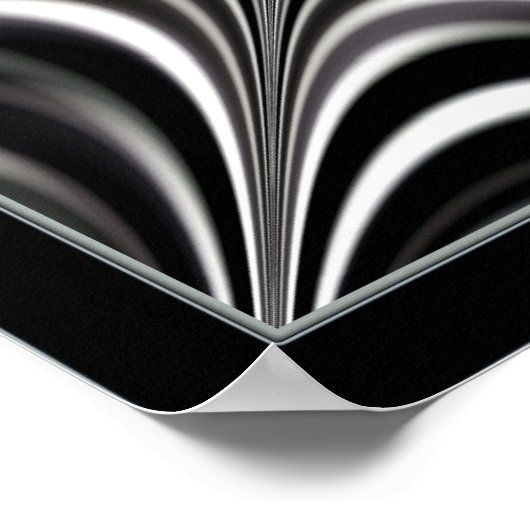 Space Spider Web Poster (Ecke)