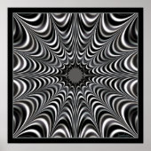 Space Spider Web Poster (Vorne)