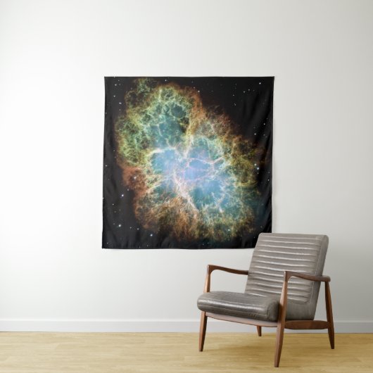 Space Square Tapestry Wandteppich (Beispiel (Horizontal))