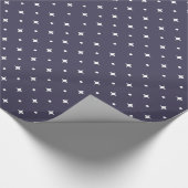 Space Star Pattern & Galaxy Cosmic Geschenkpapier (Ecke)