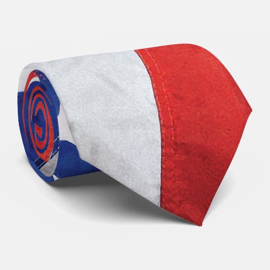 Space Station American Flag Earth Orbit Krawatte (Gerollt)