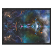 Space Station Ansarious Custom Table Cloth Tischdecke (Vorderseite (Horizontal))