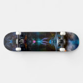 Space Station - leichtes Skateboard mit Hardware (Horizontal)