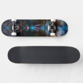 Space Station - leichtes Skateboard mit Hardware (Horizontal)