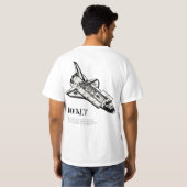 Space T - Shirt (Schwarz voll)