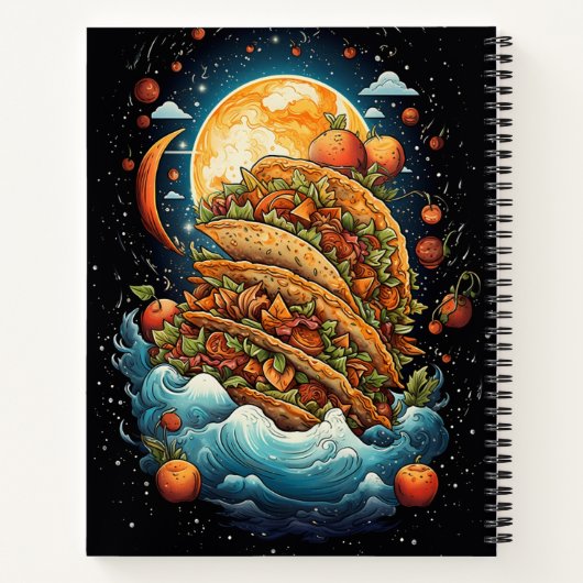 Space Tacos, Yum! Notizblock (Rückseite)