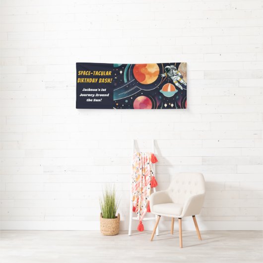 Space-Tacular Birthday Banner (Insitu)