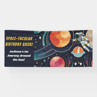 Space-Tacular Birthday Banner