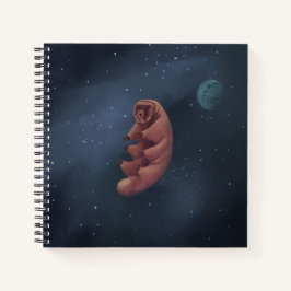 Space Tardigrade-Notebook Notizblock