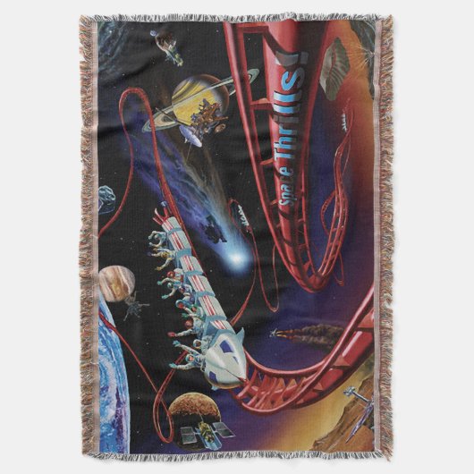 Space Thrills Cosmic Roller Untersetzer Artist Con Decke (Vorderseite Vertikal)