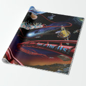 Space Thrills Cosmic Roller Untersetzer Artist Con Geschenkpapier (Ungerollt)