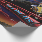 Space Thrills Cosmic Roller Untersetzer Artist Con Geschenkpapier (Ecke)