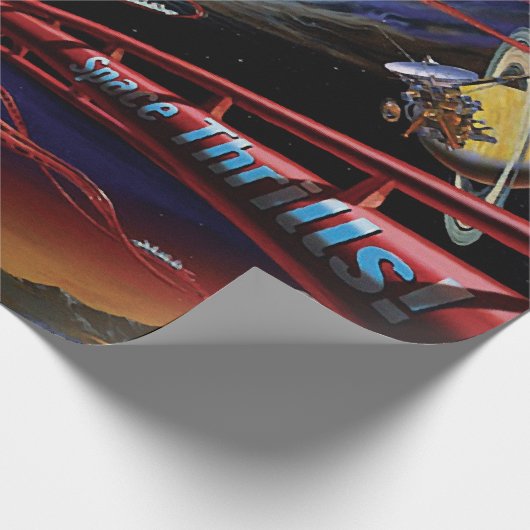 Space Thrills Cosmic Roller Untersetzer Artist Con Geschenkpapier (Ecke)