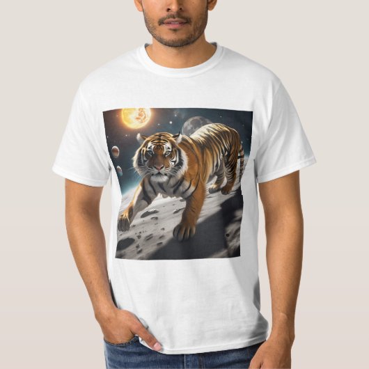 Space Tiger T-Shirt (Vorderseite)