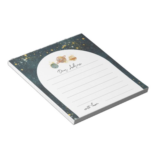 Space Time Capsul Notepad Notizblock (angewinkelt)