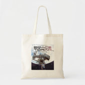 Space Torah Tote Bag Tragetasche (Vorne)