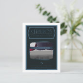 Space Travel Postcard - Kerberos Postkarte (Stehend Vorderseite)