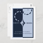 Space Travel Postcard - Orion Cruisers Postkarte (Vorne/Hinten)