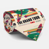 Space Travel Poster Necktie 7 Krawatte (Gerollt)