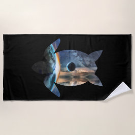 Space Turtle Strandtuch