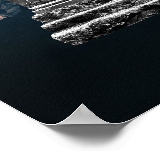 Space Ufo Alien Poster (Ecke)