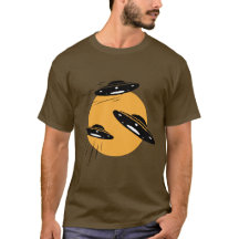 Space UFO Men-T - Shirt