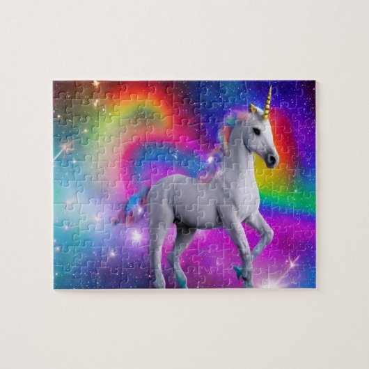 Space Unicorn Jigsaw Puzzle (Horizontal)