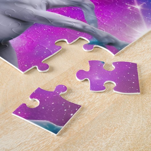 Space Unicorn Jigsaw Puzzle (Seite)