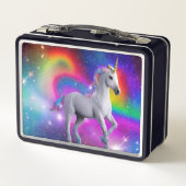 "Space Unicorn Metal Lunch Box (Rückseite)