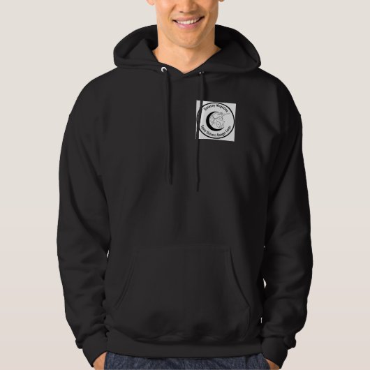 Space Unicorn Ranger Corps schnüren Hoodie II (Vorderseite)