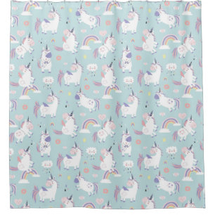 Space Unicorns Duschvorhang