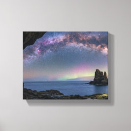 Space universe canvas for office/Living room Leinwanddruck