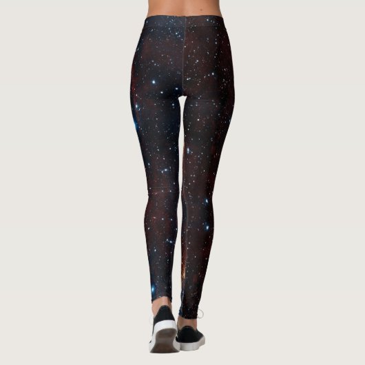 Space Universe Helix Nebula - Power Yoga Leggings (Rückseite)