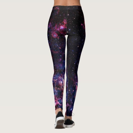 Space Universe - Power Yoga Leggings (Rückseite)