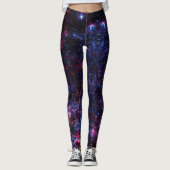 Space Universe - Power Yoga Leggings (Vorderseite)