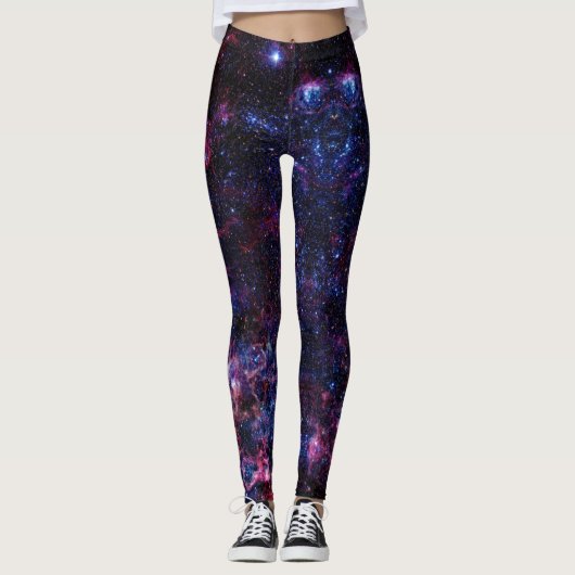 Space Universe - Power Yoga Leggings (Vorderseite)